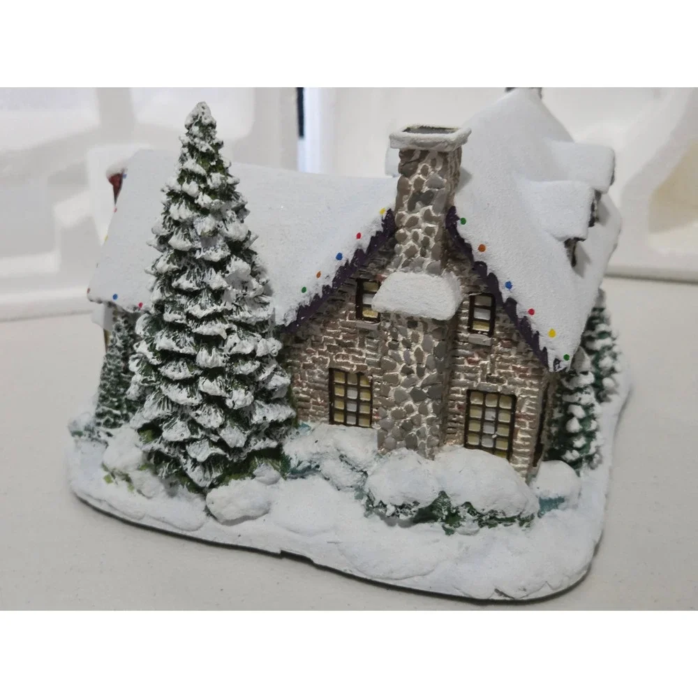 Thomas Kinkade Hawthorne Village Yuletide Bakery Christmas Village A4564 COA